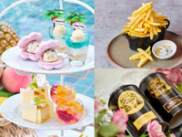 🍨7月タイムセール✨マリアージュフレールも飲み放題に！うれしいフライドポテト付♪【平日限定】◇スイーツ7種で気軽に◇ベイサイド・サマー・アフタヌーンティー withハーゲンダッツ