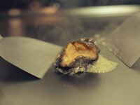 【A LA CARTE】活き鮑のバターソテー