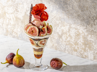 【9/1～10/31】Strings Parfait「Fig ＆ Hojicha」