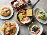 【平日限定】至福のモーニングプラン オリジナルスムージーとプレミアムトッピング付