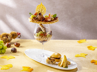 [Lounge Area] Shine Muscat and Autumn Flavors Parfait & Savory Items (10/1–11/30)