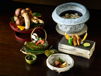 【Kaiseki / Dinner】 Japanese matsutake mushroom course