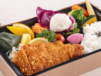 Niigata-branded “Echi no Konjō Buta” pork cutlet rice bowl