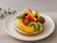 ◇お食事のご予約と一緒にご注文ください◇バースデイ＆アニバーサリーケーキ【4号12㎝】フルーツタルト