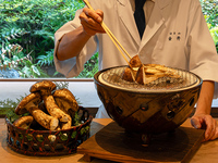 《会席》松茸味覚会席（カウンター席）