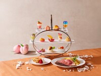 [July 1st - September 18th] Peach Evening High Tea ~Sunset Peach~ + Choice of 1 drink including draft beer