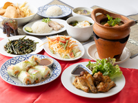 4500円：【人気No.1｜迷ったらこれ！】王道タイ料理！＆選べるメインの満喫コース