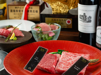 ネット予約限定【神戸牛食べ比べ】プレミアムコース　サーロイン・フィレ　全8品税サ込み