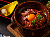 (Weekday lunch) [Unagi × Kuroge Washu rice] A perfect combination featuring domestic unagi and premium Kuroge Washu beef: “Unagyū Rice”