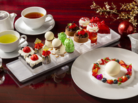 [7 kinds of sweets + Amaou rose wreath & special drink included] NYC Christmas Sweet Afternoon Tea ~Kimpton Holiday Magic~