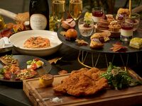 【terrace dolce vita champagne free flow】+季節のスイーツプレート（8種類）付