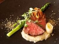[LUNCH] <Course C> A luxurious course where you can enjoy the aroma and flavor of aged meat.