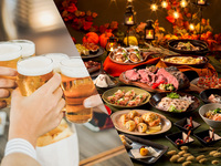 【月～木WEB予約限定】秋のご褒美フリーフロー付きビュッフェプラン（9/18～11/30）