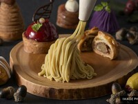 Sweet potato, chestnut, and pumpkin dessert buffet – Adults