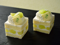 メロンのショートケーキ