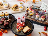 [Strawberry × Chestnut, Purple Sweet Potato, Pumpkin] Strawberry & Autumn Harvest Afternoon Tea + Flower plate trending on SNS + guaranteed window seat (available only on weeknights)