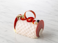 White chocolate and raspberry mousse – LE CHOU CHOU