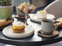 [Sat, Sun, Holidays] Cake set with Parmesan cheese and truffle fries: 8,000 yen for two