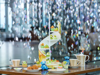Autumn Sale [Weekdays/20% OFF] Conrad Summer Bear “Shine Muscat & Caramel” Afternoon Tea