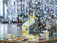 Autumn Sale [Sat-Sun/Holidays & Online 19% OFF] 9th Anniversary Bear-Included “Shine Muscat & Caramel” Summer Afternoon Tea