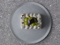 【9/2〜】季節のショートケーキ ぶどう 四角型 8名様分【 ¥8,000円(税別) 】