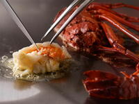[Dinner] September–November ■ Hana Course ■ 9 dishes in total including cold appetizers, live lobster, and meat dishes + celebratory champagne