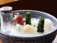 【Dinner Course –SHIKI– 8 dishes】Sashimi up grade & Including a welcome drink