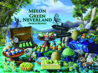オータムセール【15名限定/WEB38%OFF】「Melon de Green Neverland（メロン・デ・グリーンネバーランド）」スイーツビュッフェ