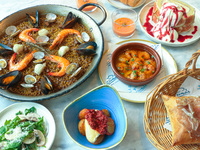 【Dinner】XIRINGUITO COURSE: 8 courses, 5,800 yen