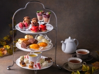 Afternoon tea set: “Harvest Tea Party – An autumn-themed afternoon tea inspired by a harvest festival, allowing you to savor the flavors of fall.”