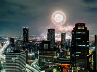 October 17 (Sat): Guaranteed window seat | Celebrating the Naniwa-Yodogawa Fireworks with Champagne & Cocktails