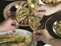 【 CASUAL COURSE  PARTY PLAN】 前菜4種、パスタ、グリル、デザート含む全7品