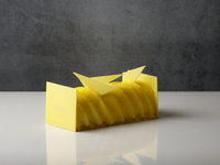 Yuzu and Vanilla Buche de noel 10cm