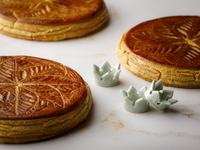  Tamba Chestnut Galette des Rois with fève made by Asahiyaki