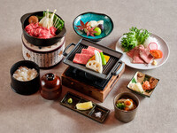 【温泉付きランチ】飛騨牛贅沢御膳