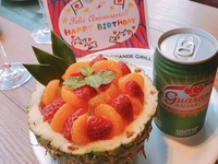 ★9/1~【ガラナパンチ】アニバーサリープレート 　　　　写真付きメッセージカードプレゼント
