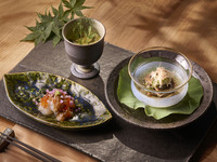 【Available only from 17:30–18:00: BARIN】 An exquisite 10-course signature menu featuring Matsusaka beef, live Ise shrimp, and other seasonal delicacies (5% discount)