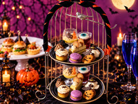 【ハロウィンAfternoon Tea★2時間】 カフェフリー×乾杯ドリンク付き（週末限定）