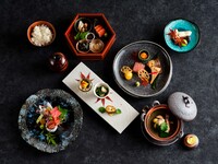 【開業記念ディナープラン】日帰り温泉入浴券付きディナー会席「郷」