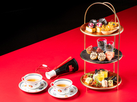 【土日祝】【アフタヌーンティー】 乾杯スパークリング付！ 3-TIERS OF CHEER（スリーティアーズ・オブ・チア） ※要予約