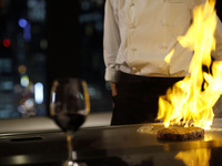 〈鉄板焼き：TEPPAN〉クリスマスディナー【ノエル】グラスシャンパン付き