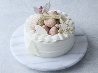 【先行予約_会員様】白苺のクリスマスショートケーキ 
