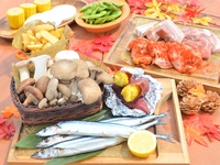 《平日限定》ハイネケン含む3時間飲み放題付！【秋の味覚♪Autumn BBQプラン】！