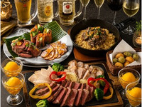 【완전 개인실 단독 사용】대형 모니터 및 전용 음료 서버 제공｜고기로 가득한 9가지 요리 + ‘신의 거품’ 달인 가게의 생맥주를 포함해 100종 이상의 음료 무제한 제공 3시간｜고기의 정수 코스 (2시간 / 금·토·일)