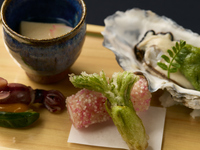 Mini Kaiseki [Takumi] – A short course featuring seasonal premium ingredients and long-aged Kobe beef