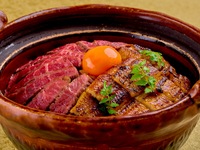 Private room guaranteed 【Unagi Course】 A masterpiece course where Wagyu beef and unagi make a forbidden collaboration