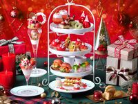 【土日祝】真っ赤ないちごのクリスマスアフタヌーンティー