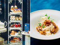 【パスタ＋カフェフリー】スノーホリデー×ジュリークローズアフタヌーンティー（土日祝）