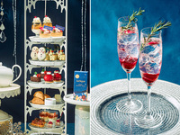 【スペシャルドリンク＋カフェフリー】スノーホリデー×ジュリークローズアフタヌーンティー（土日祝）