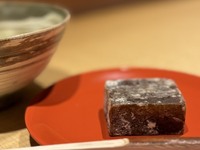 自家製お菓子とお抹茶